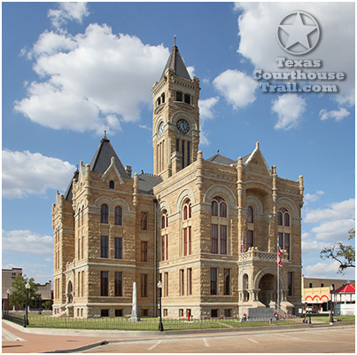 Lavaca County Courthouse - Hallettsville, Texas.