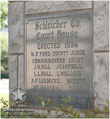 Schleicher County Courthouse