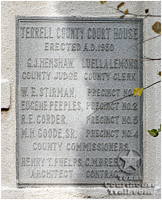 Terrell County Courthouse